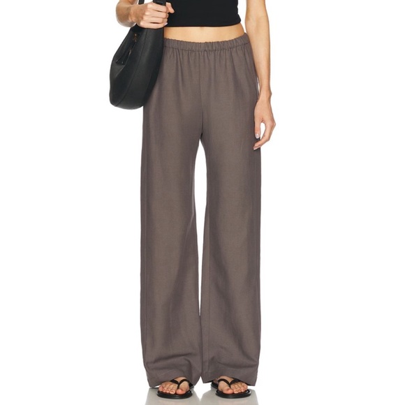 Enza Costa twill everywhere pants in iron 3/L - Picture 1 of 8